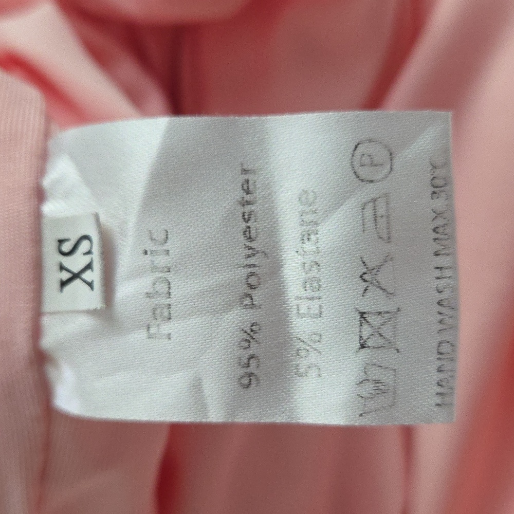 Pink Ruched Dress (XS) - Picture 5 of 6